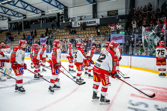 Frölundas spelar jublar