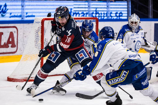 Linköpings Remi Elie och Leksands Anton Lindholm