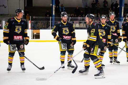 Panterns Viktor Holmkvist jublar