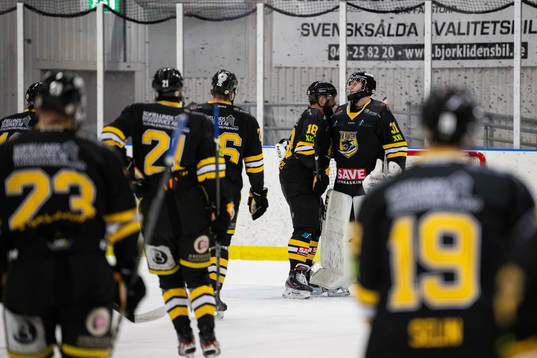 Panterns spelare jublar