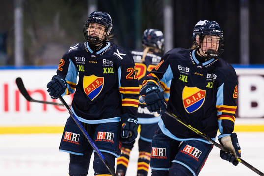 Djurgårdens Tereza Plosova och Linnea Natt Och Dag