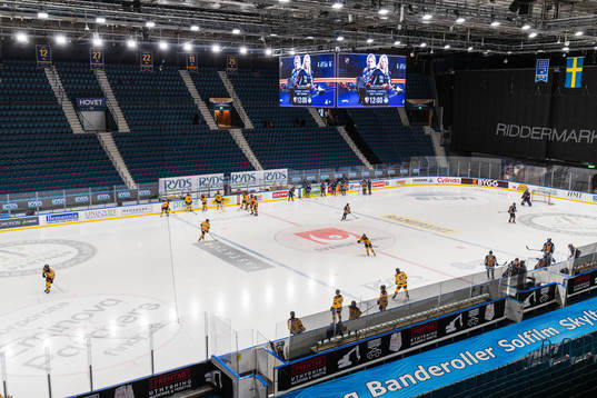 Luleås och Djurgårdens spelare