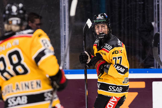 Luleås Linnea Johansson jublar