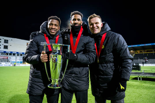 Pemi Moumbagna Faris, Amahl Pellegrino and Marius Lode of