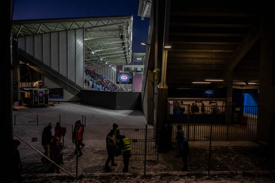 General exterior view of Intility Arena