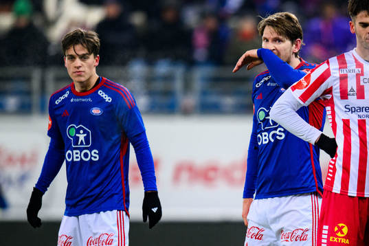 Magnus Riisnæs and Stefan Strandberg of Vålerenga