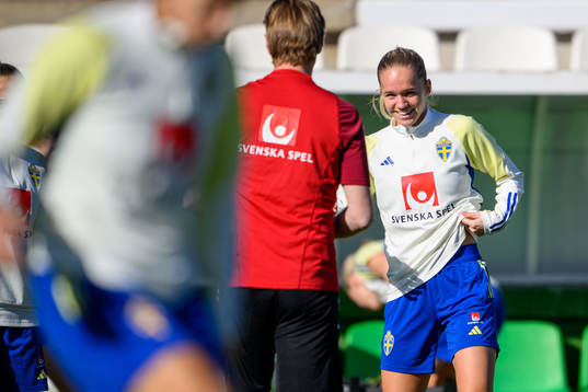 Hanna Lundkvist of Sweden of the women's national football