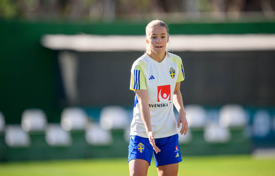 Hanna Lundkvist of Sweden of the women's national football