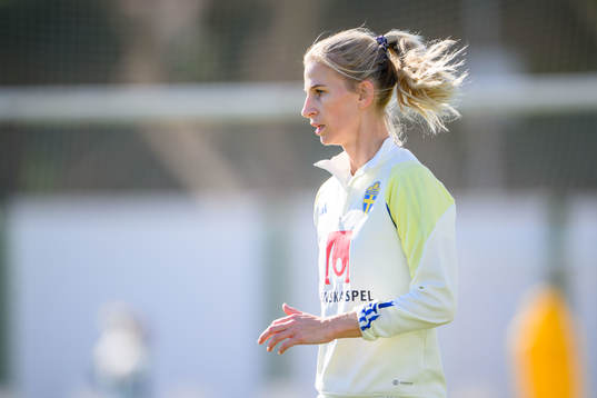 Jonna Andersson of Sweden of the women's national football