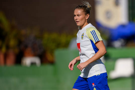 Amanda Nildén of Sweden of the women's national football