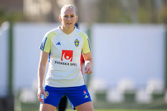 Stina Blackstenius of Sweden of the women's national