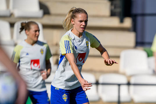 Of the women's national football team of Sweden at a