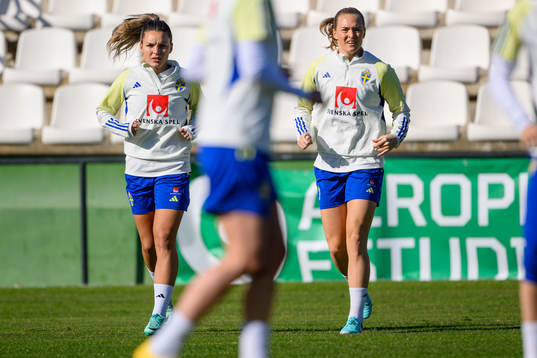 Johanna Rytting Kaneryd and Magdalena Eriksson of Sweden of