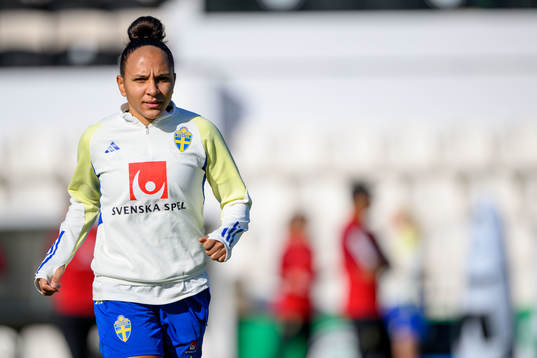 Madelen Janogy of Sweden of the women's national football