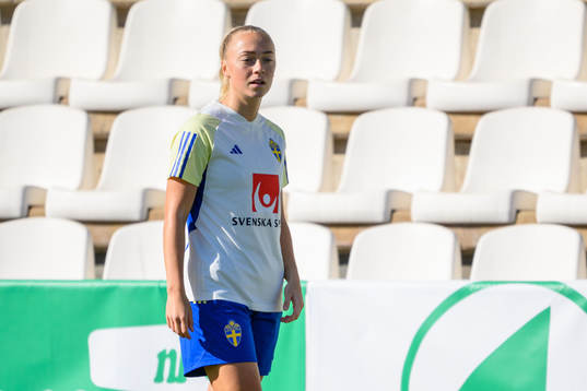 Hanna Bennison of Sweden of the women's national football