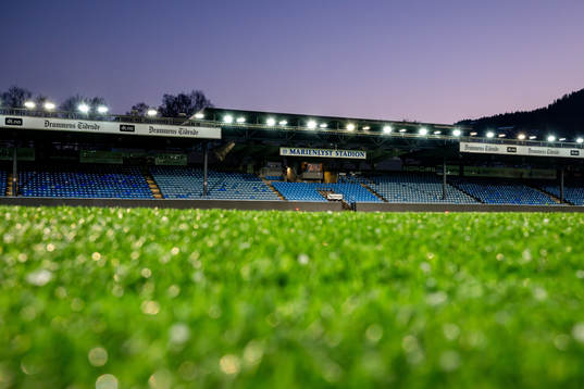 General view of Marienlyst stadion