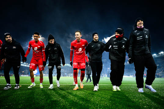 Joachim Soltvedt and Bård Finne of Brann