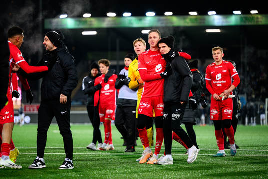 Joachim Soltvedt and Ulrik Mathisen of Brann