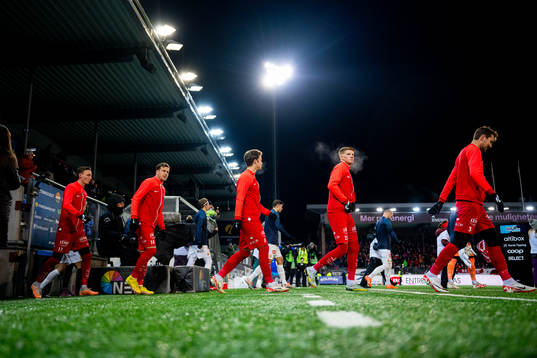 Frederik Lindbøg Børsting and Thore Pedersen of Brann