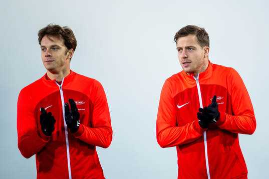 Felix Horn Myhre and Frederik Lindbøg Børsting of Brann