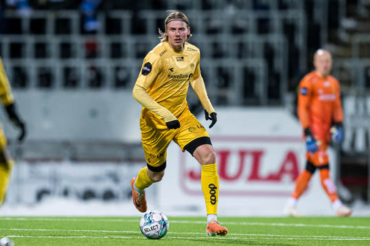 Isak Helstad Amundsen of Bodø/Glimt