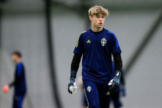 Goalkeeper Albin Andersson