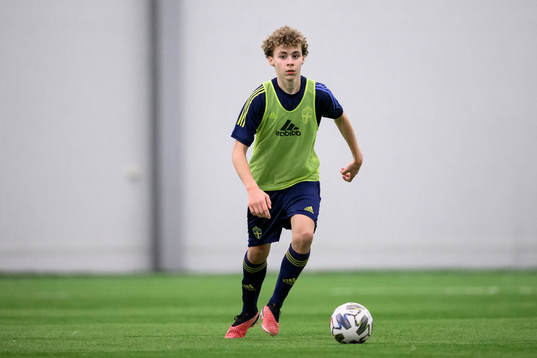 Bläddra bland fler bilder av Football, Under-15, Sweden, training