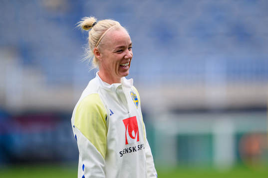 Caroline Seger of Sweden of the women’s national football