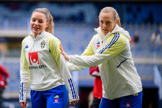 Johanna Rytting Kaneryd and Magdalena Eriksson of Sweden of