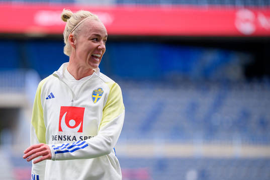 Caroline Seger of Sweden of the women’s national football