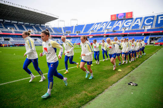 Players of the women’s national football team of Sweden