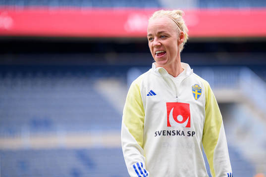 Caroline Seger of Sweden of the women’s national football
