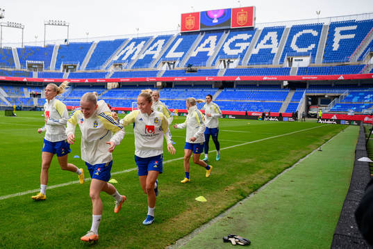Josefine Rybrink, Anna Sandberg and Hanna Lundkvist of