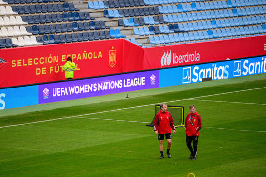 Head coach Peter Gerhardsson of Sweden of the women’s