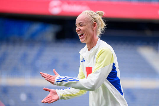 Caroline Seger of Sweden of the women’s national football