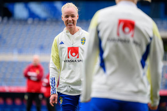 Caroline Seger of Sweden of the women’s national football