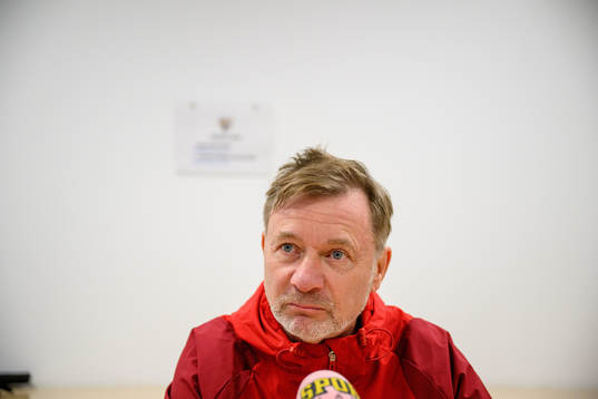 Head coach Peter Gerhardsson of Sweden of the women’s