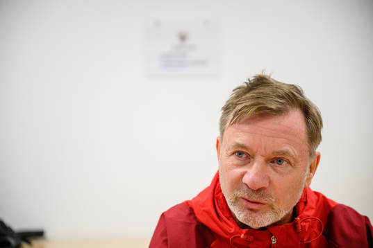 Head coach Peter Gerhardsson of Sweden of the women’s