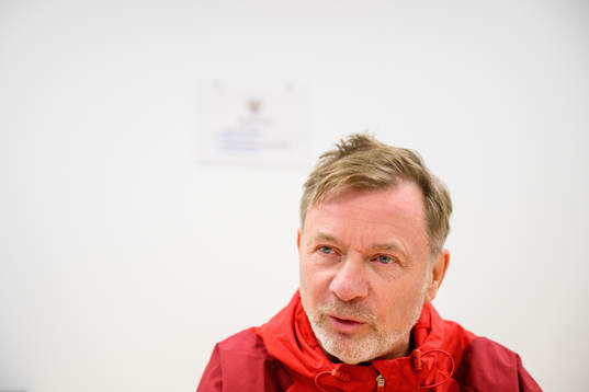Head coach Peter Gerhardsson of Sweden of the women’s