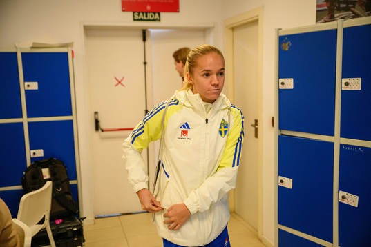 Hanna Lundkvist of Sweden of the women’s national