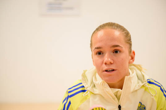 Hanna Lundkvist of Sweden of the women’s national