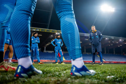 Leif Gunnar Smerud, head coach of the Norwegian women's