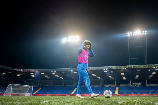 Justine Kielland of the Norwegian women's national football