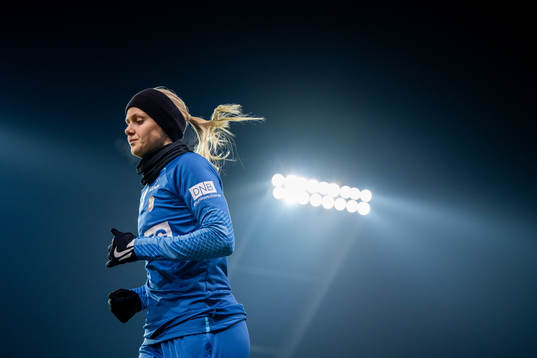 Karina Sævik of the Norwegian women's national football