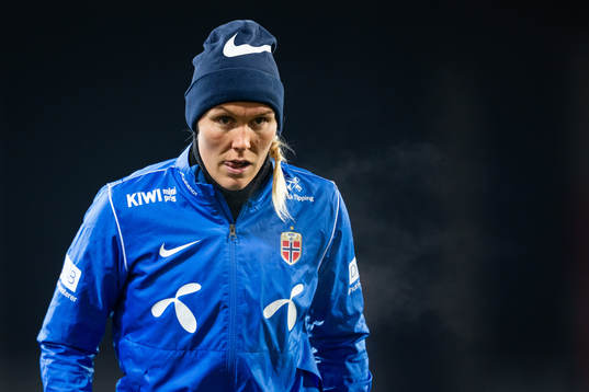 Maria Thorisdottir of the Norwegian women's national
