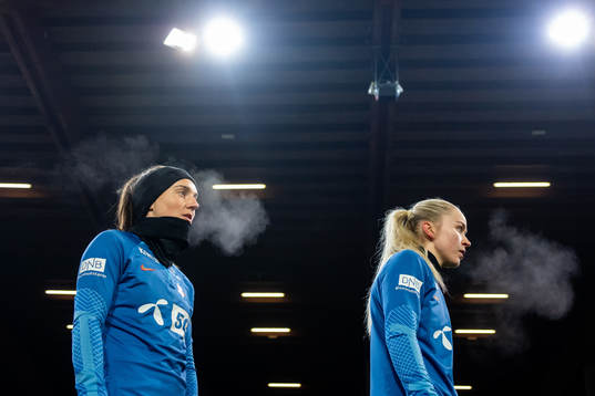 Vilde Bøe Risa and Anna Langås Jøsendal of the Norwegian
