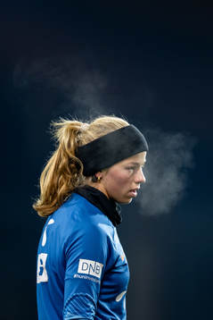 Justine Kielland of the Norwegian women's national football