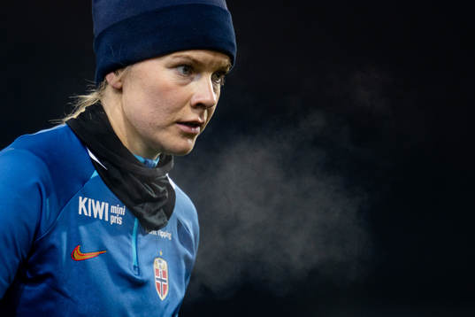 Ada Hegerberg of the Norwegian women's national football
