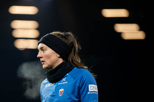 Vilde Bøe Risa of the Norwegian women's national football