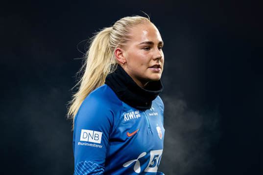 Cathinka Tandberg of the Norwegian women's national